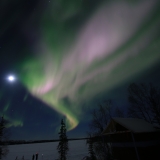 Multi color aurora borealis Northern lights Yellowknife VacationsJPG