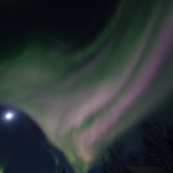 Purple aurora borealis Yellowknife VacationsJPG